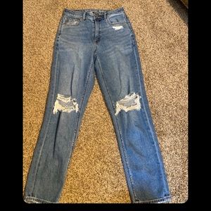 American eagle mom jeans